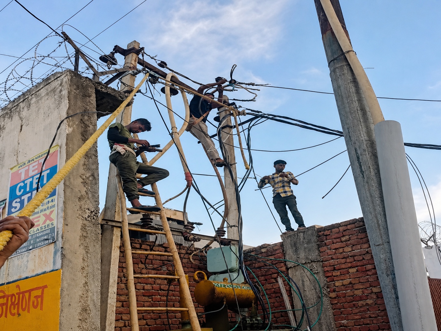 Electrical Infrastructure Works project evidence