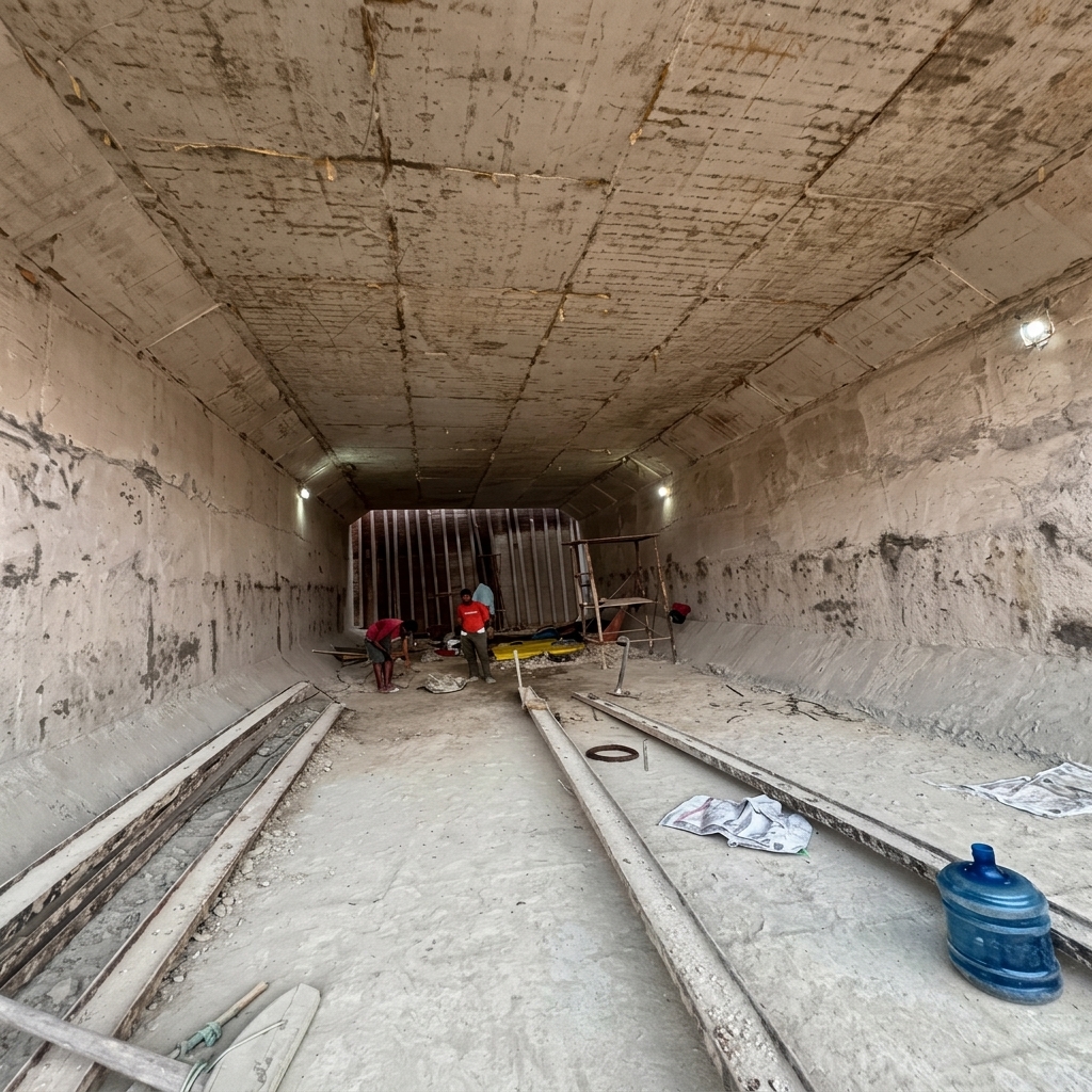 Railway Underpass Construction project evidence